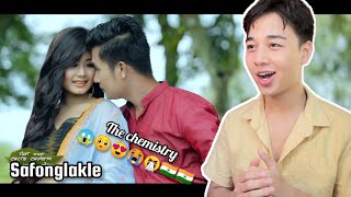 Safonglakle  Official Hidak Tombi Movie Song Release  REACTION [upl. by Josselyn]