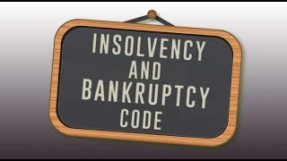 May 2022  Insolvency and Bankruptcy Code 2016  Part 1  Sec 1 to 10  CA Final Economic Law [upl. by Sirovat]