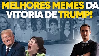 Clima de velório na GloboNews e chororô da esquerda os melhores memes da vitória de Trump [upl. by Ettellocin40]