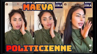 MAEVA GHENNAM RENTRE EN POLITIQUE À LFI AVEC MELANCHON [upl. by Latreece]