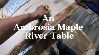 Ambrosia Maple River Table  Fresh Brew Woodworks [upl. by Kelly626]