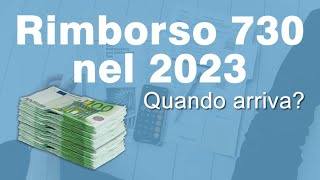 RIMBORSO 730 quando arriva nel 2023 [upl. by Aros866]