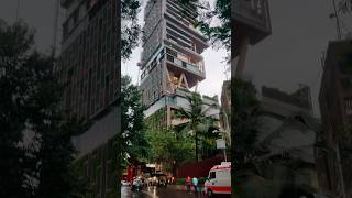 Antilia Residence of billionaire Mukesh Ambani antilia mukeshambani trending like mumbai art [upl. by Elvira]