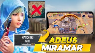 ADEUS MIRAMAR DELETADO PROBLEMAS GRANDES NO MATCHMAKING 2024 PUBG MOBILE pubgmobile [upl. by Dorolisa878]