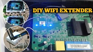 DIY Ruijie Antenna for Outdoor Access Point  How to Build a Powerful WiFi Extender l Part 2 [upl. by Doll]