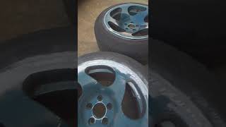 Deep scratch repair alloy wheels wheels alloys quickfix repair hack diy easy easyproject [upl. by Arob]