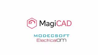 MagiCAD for Revit MEP – Electrical OM amp MagiCAD Interoperability Workflow [upl. by Joela]