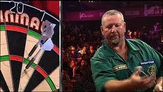 Worst Leg ever in History on Television Dartsfail Fleet VS Adams [upl. by Lehcir]