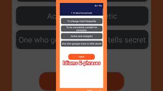 Idioms amp Phrases simplified [upl. by Redla]