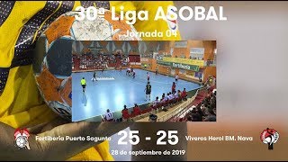 LIGA ASOBAL J04 Fertiberia Puerto Sagunto  Viveros Herol BM Nava 2525 [upl. by Lada]