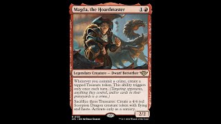 Dragons in Modern Rakdos Magda the Hoardmaster  Deck Tech [upl. by Solracsiul]