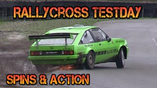 Rallycross testday Eurocircuit 2024 Spins amp Action [upl. by Myrvyn]