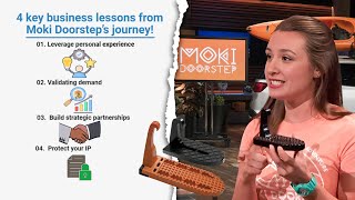 4 Business Lessons from Moki Doorstep How Crowdfunding Sparked Shark Tank Success [upl. by Annelg]