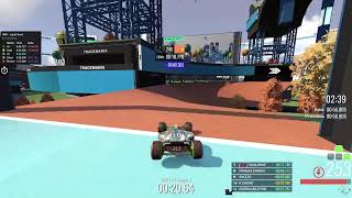 Trackmania with a maniac  Maybe I am not made for it Goal under 2 digit rank on all 10 maps 1 left [upl. by Martinic149]