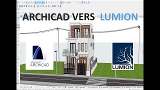 ARCHICAD VERS LUMION [upl. by Anitnelav]