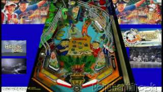 Emulation Visual Pinball II  Gilligans Island [upl. by Agnimod]