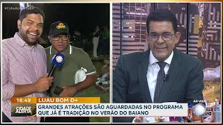 Full HD Bastidores do quotLuau Bom Dquot  quotCidade Alerta Bahiaquot da Record Bahia 19112024 [upl. by Eirrol]