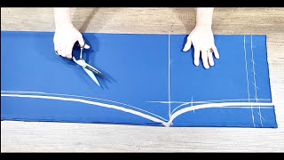 Very Easy Trousers Cutting And Sewing How To Sew Trousers [upl. by Aimekahs429]