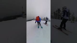 Ski 🤯ski snowboarding ruka rukaskiresort rukakuusamo finland fun viral foryou insta360x3 [upl. by Hepsiba]