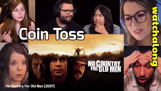 Coin Toss  No Country For Old Men 2007 Realtime Movie Reactions [upl. by Leirua917]