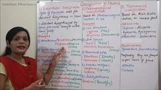 Class 48  Alkaloid Part 04  Types of Alkaloids  Classification of Alkaloids Parts 02 [upl. by Sidwel]