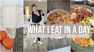 WHAT I EAT IN A DAY ON WEIGHT WATCHERS  QUICK  EASY IDEAS FOR A BUSY DAY  FULL DAY OF EATING WW [upl. by Ahsinyt312]