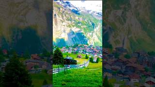 Beautiful View of Switzerland ❤️ Travel Switzerland shorts ytshorts mountains travel swizerland [upl. by Hardy]