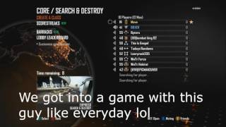 OG Gamertag Black Ops 2 Reactions amp Funny Lobbies [upl. by Shreve]