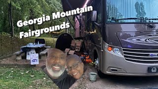 Georgia Mountain FairgroundsCampground  North Georgia Camping [upl. by Grindle]