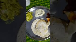 Dosa with combination curriestrending tamil song music food ytshorts [upl. by Anifares720]