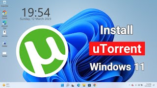 How to Download and Install uTorrent in Windows 11 [upl. by Nana]