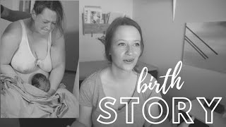 I gave birth on my own  Unassisted home BIRTH STORY [upl. by Rehctaht744]