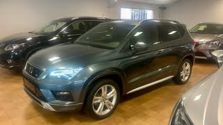 Présentation essai statique SEAT ATECA FR 20 TSI 190 ch 4x4 4DRIVE DSG7 GRIS RODIUM [upl. by Ahsena231]