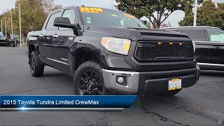 2015 Toyota Tundra Limited CrewMax Concord San Jose Fremont Hercules Sacramento [upl. by Arabele]