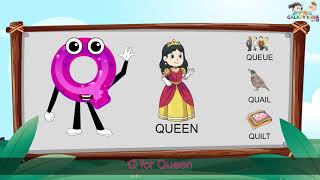 Q for Queen  Phonics Sound of Letter Q  Learn the Q Sound with Fun Words and Activities for Kids [upl. by Coughlin218]