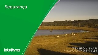 Timelapse da câmera Intelbras IP VIP S3230 [upl. by Ferrigno]