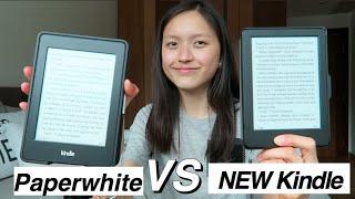 NEW Kindle UNBOXING vs Kindle Paperwhite setup  review 2018  Cass Kinling [upl. by Alda554]