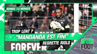 Rennes 12 Monaco quotMandanda est finiquot tranche Riolo [upl. by Kcaz]