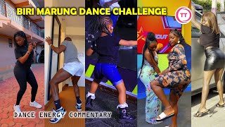 BIRI MARUNG DANCE CHALLENGE on TIKTOK with COMMENTARY The Trendviews [upl. by Nauqahs359]