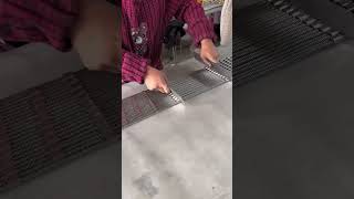 Stainless steel rope net finishing production [upl. by Hewes984]