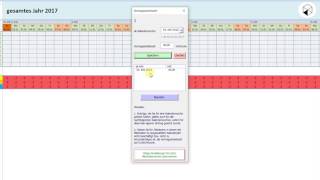 Anleitung zum Tool quotSchichtDienstPlanung mit Planarbeitszeitkontoquot 34 [upl. by Jardena]
