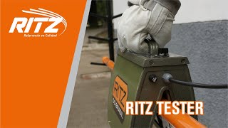 RITZ TESTER Dispositivo portátil para ensayos eléctricos en pértigas aislantes [upl. by Wenger485]