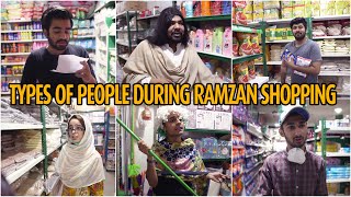 Types Of People During Ramzan Shopping  DablewTee  WT [upl. by Mihe]