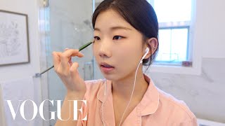 pretending im in a vogue beauty secrets video  my daily korean makeup [upl. by Jarrod478]