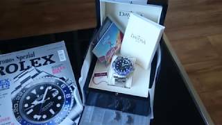 Davosa Ternos Professional TT GMT quotBatmanquot  Box und Lieferumfang  Deutsch [upl. by Nilatak]