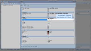 Creating DrillDown Report with Chart and Parameters Part 1  Shot on version 20121 [upl. by Evelunn]