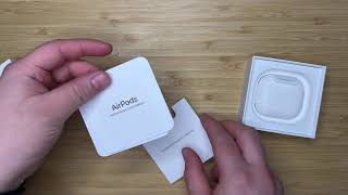 Unboxing AirPods 4 with Active Noise Cancellation [upl. by Stanly]