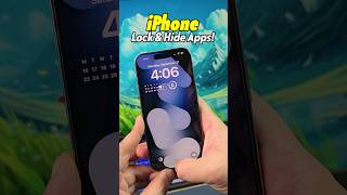 Lock amp Hide Apps on iPhone iOS 18 🔥 [upl. by Izogn]