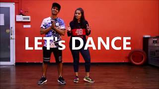 Easy Hiphop dance Steps  Footwork  Dance Series EP 1  Vicky and Aakanksha [upl. by Ginelle]