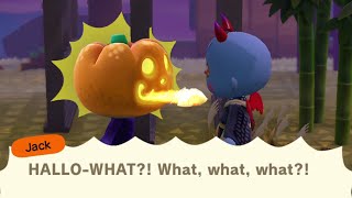 Never Do This to Jack on Halloween 2024 in Animal Crossing New Horizons [upl. by Imoen]